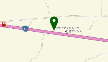 [EV]ユナイテッドトヨタ熊本(株) カローラ熊本 阿蘇店の地図画像