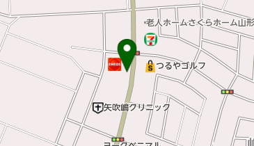 [EV]山形トヨタ自動車(株) ユーパーク嶋の地図画像