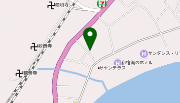 [EV](株)ミドルウッド 千葉御宿海岸 サヤン・テラス ホテル&リゾートの地図画像