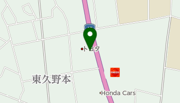 [EV]山形トヨタ自動車(株) 天童店の地図画像