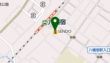[EV]せんどう 八幡店の地図画像