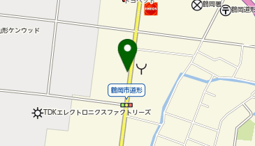 [EV]山形トヨタ自動車(株) 鶴岡店の地図画像