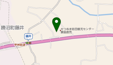 [EV]JAフルーツ山梨 フルーツ直売所 勝沼店の地図画像