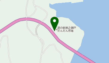 [EV]長島町 道の駅 黒之瀬戸だんだん市場の地図画像