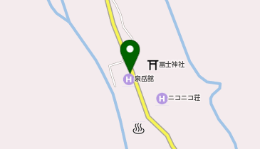 [EV]泉岳舘の地図画像