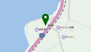 [EV]ホテル網走湖荘の地図画像