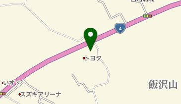 [EV]福島トヨタ自動車(株) 白河店の地図画像