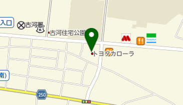[EV]トヨタカローラ南茨城(株) 古河東店の地図画像