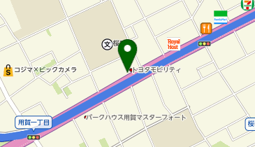 [EV]トヨタモビリティ東京(株) 世田谷用賀店 (ネッツ東京)の地図画像