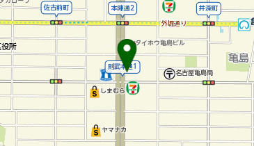 [EV]日本システムバンク(株) システムパーク則武本通の地図画像