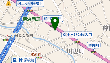 [EV]トヨタモビリティ神奈川 星川店 (神奈川トヨタ)の地図画像