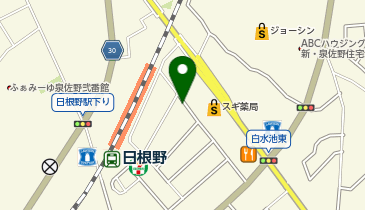 [EV]日本システムバンク(株) システムパーク日根野駅前の地図画像