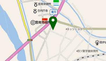 [EV]島根トヨタ自動車(株) トヨタウン雲南の地図画像