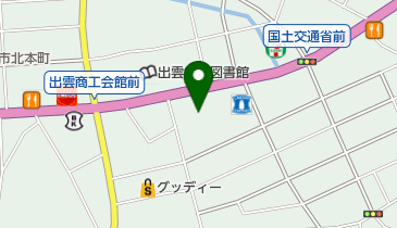[EV]島根トヨタ自動車(株) 出雲店の地図画像