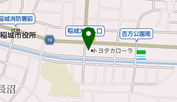 [EV]トヨタS&D西東京(株) 稲城店 (西東京カローラ)の地図画像