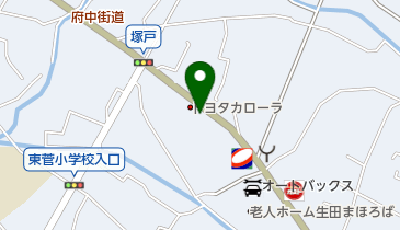[EV]ウエインズトヨタ神奈川(株) 多摩店 (カローラ神奈川)の地図画像