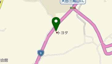 [EV]島根トヨタ自動車(株) 大田店の地図画像