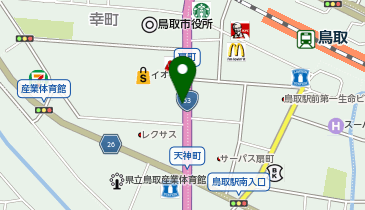 [EV]鳥取トヨタ自動車(株) 鳥取店の地図画像