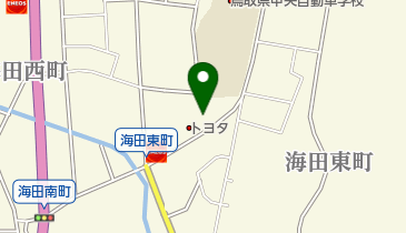 [EV]鳥取トヨタ自動車(株) 倉吉店の地図画像