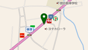 [EV]トヨタカローラ南茨城(株) 筑西横塚店の地図画像