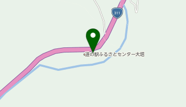 [EV]田辺市 道の駅 ふるさとセンター大塔の地図画像