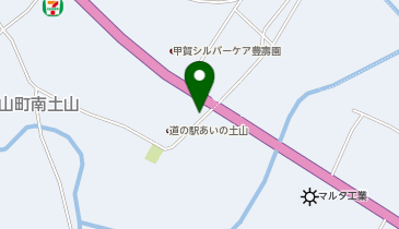 [EV]甲賀市 道の駅 あいの土山の地図画像