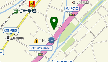 [EV]広島トヨタ自動車(株) 広島北店の地図画像