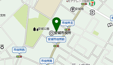 [EV]安城市役所の地図画像