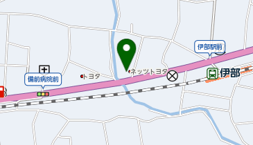 [EV]ネッツトヨタ岡山(株) 備前店の地図画像