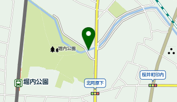 [EV]安城市 堀内公園の地図画像