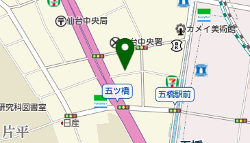 [EV]ネッツトヨタ仙台(株) 五橋店の地図画像