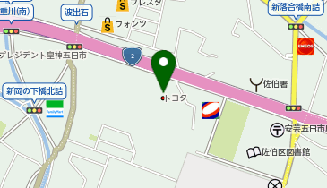 [EV]広島トヨタ自動車(株) 五日市店の地図画像