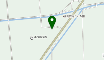 [EV]登米市 道の駅 みなみかたの地図画像