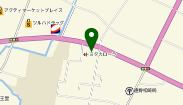 [EV]トヨタカローラ岩手(株) 遠野店の地図画像