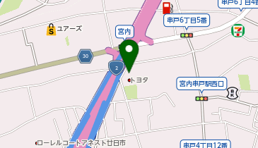 [EV]広島トヨタ自動車(株) 廿日市店の地図画像