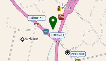 [EV]広島トヨタ自動車(株) 西条店の地図画像