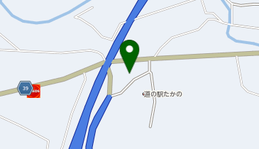 [EV]庄原市・(株)緑の村 道の駅 たかのの地図画像