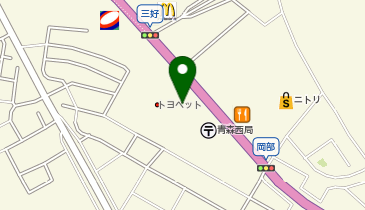 [EV]青森トヨペット(株) 青森西店の地図画像