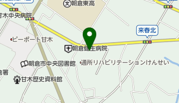 [EV]福岡トヨペット(株) 甘木朝倉店の地図画像