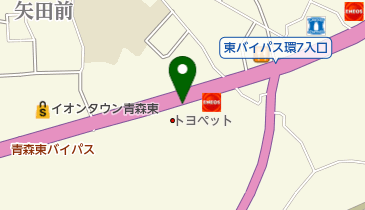[EV]青森トヨペット(株) 青森東店の地図画像
