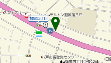 [EV]青森トヨペット(株) T-UP八戸るいけ店の地図画像