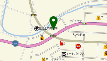 [EV]大分トヨペット(株) 佐伯店の地図画像