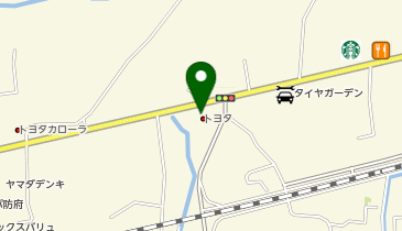 [EV]山口トヨタ自動車(株) 防府店の地図画像