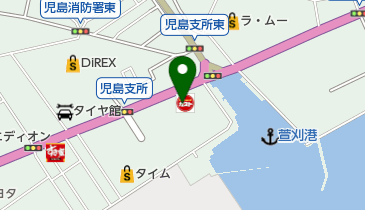 [EV]岡山トヨペット(株) HARBOR児島の地図画像
