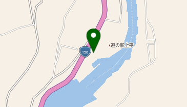 [EV]上平観光開発(株) 道の駅 上平ささら館の地図画像