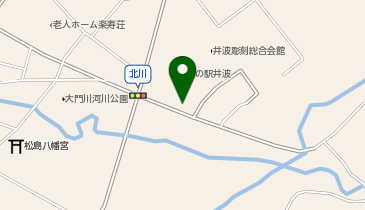 [EV](株)波木彫りの里 道の駅 井波 木彫りの里 創遊館の地図画像