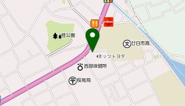 [EV]トヨタカローラ広島(株) 桜尾店の地図画像