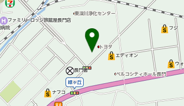 [EV]山口トヨタ自動車(株) 長門店の地図画像