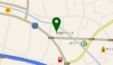 [EV](株)日産サティオ徳島 藍住店の地図画像