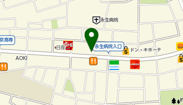[EV]トヨタモビリティ東京(株) めじろ台店 (東京トヨタ)の地図画像